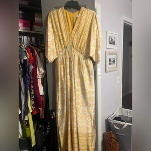 Taylor NWT yellow/mustard dress